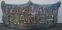 Folk Art Ranch Sign